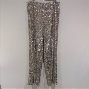 Cable & Gauge Sequin Woman’s Pants Size M